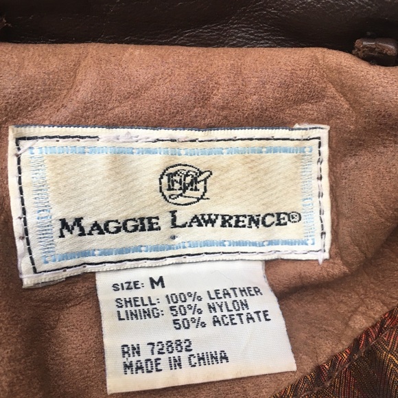 Maggie Lawrence Women’s Genuine Leather Jacket - Picture 13 of 13